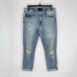 Black Orchid Denim NEW Harper Skinny Boyfriend Jeans Sz 26 Hold Me Tight Blue